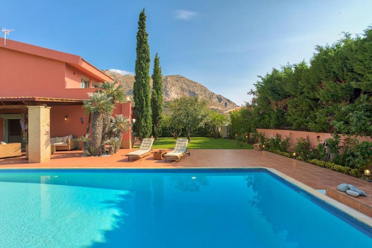 Villa Casa Del Sol With Private Pool Sounion Luaran gambar